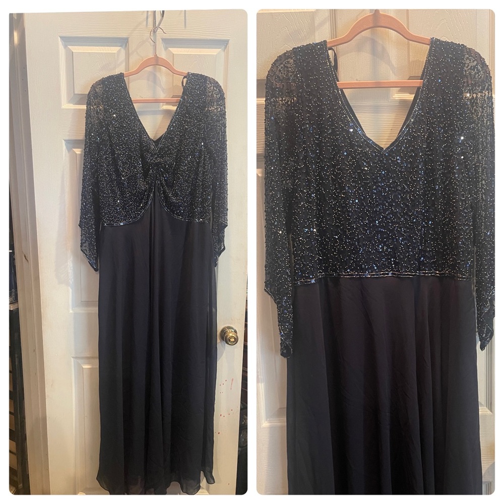Formal beaded dress